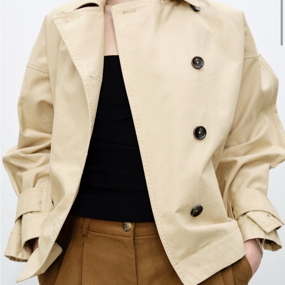 Mango Beige Trench Coat